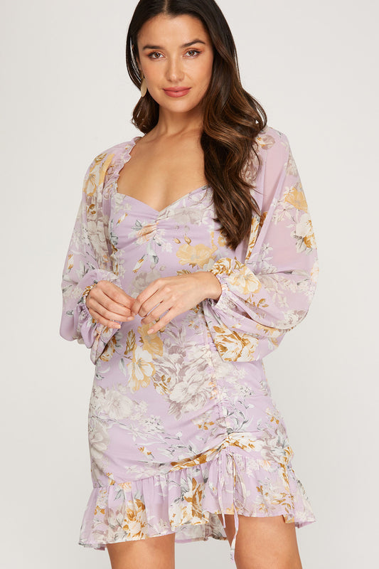 Romantic Lavender Dress