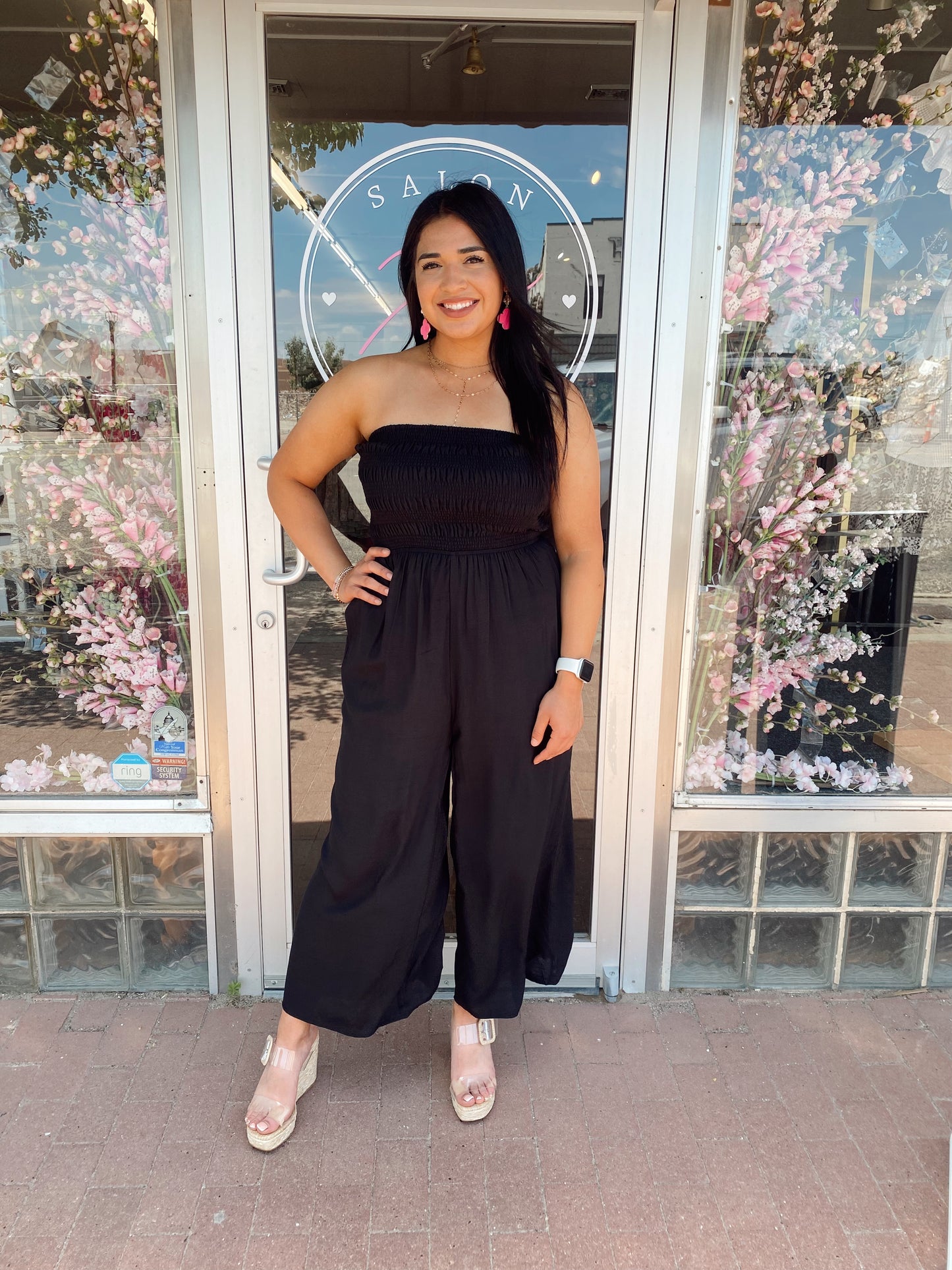 The Mya Black Jumpsuit