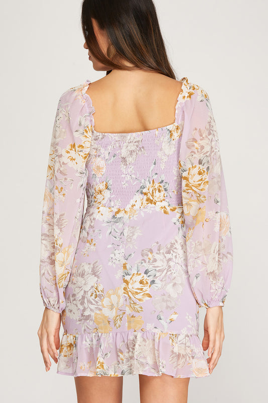 Romantic Lavender Dress