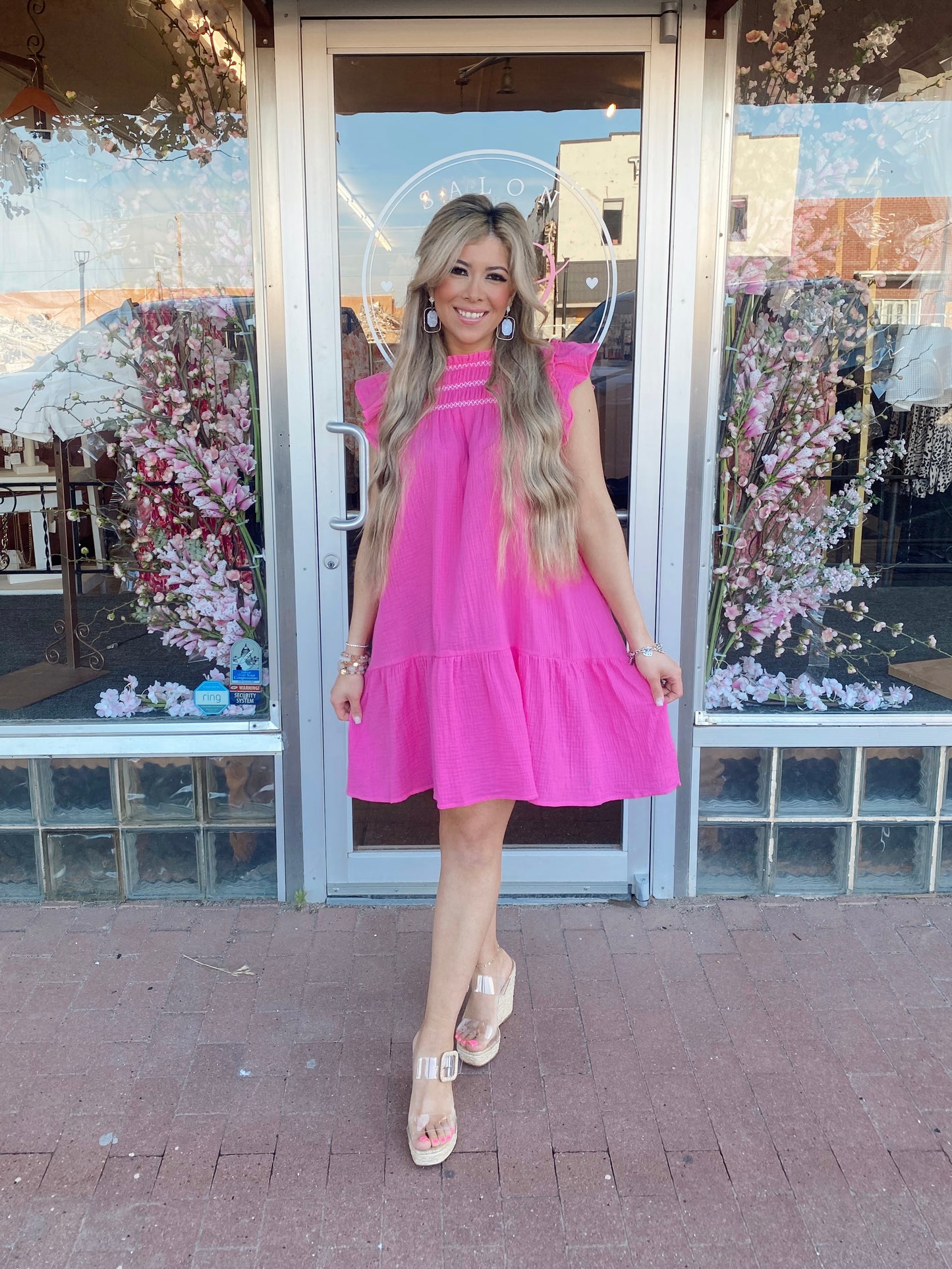 Sweetheart Bubble Pink Dress