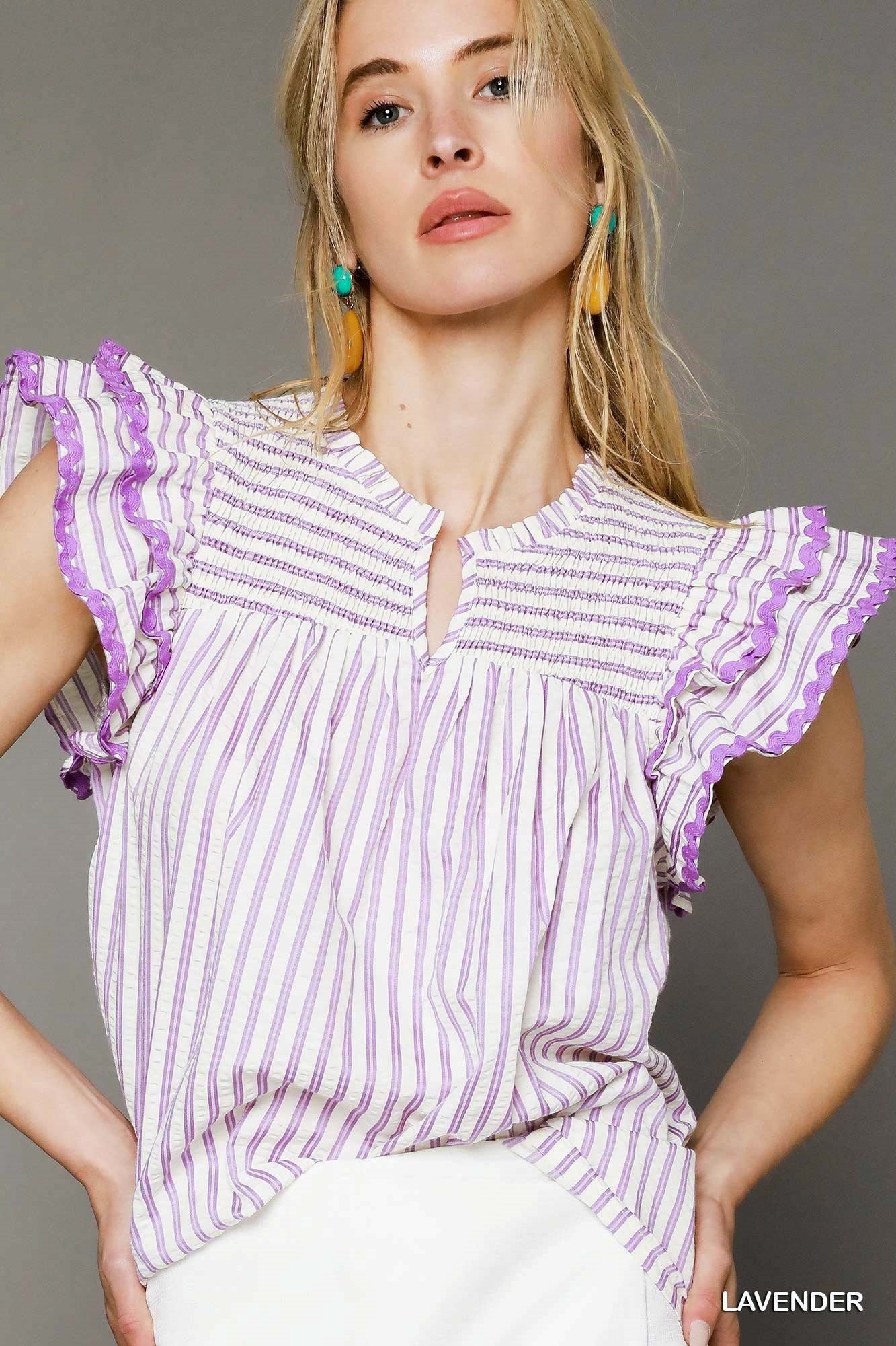 Fabulous Lavender Blouse