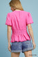 Pink Blossom Blouse