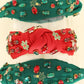 Christmas Themed Jeweled Embellished Headband