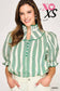 Simply Chic Green Blouse