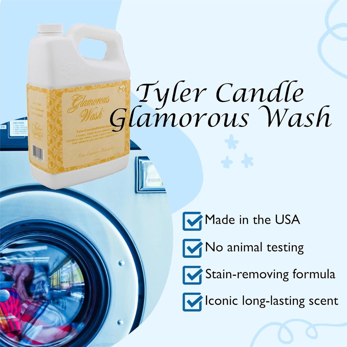 High Maintenance Glamorous Wash 454G Tyler Candle