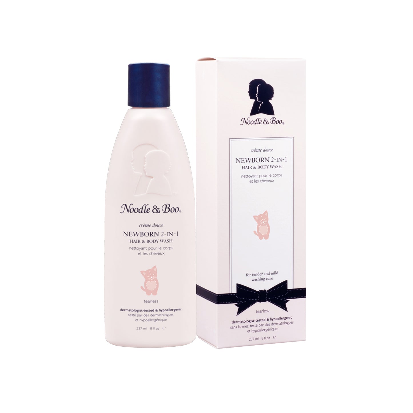 Newborn 2-in-1 Hair & Body Wash, 8 oz Noodle & Boo