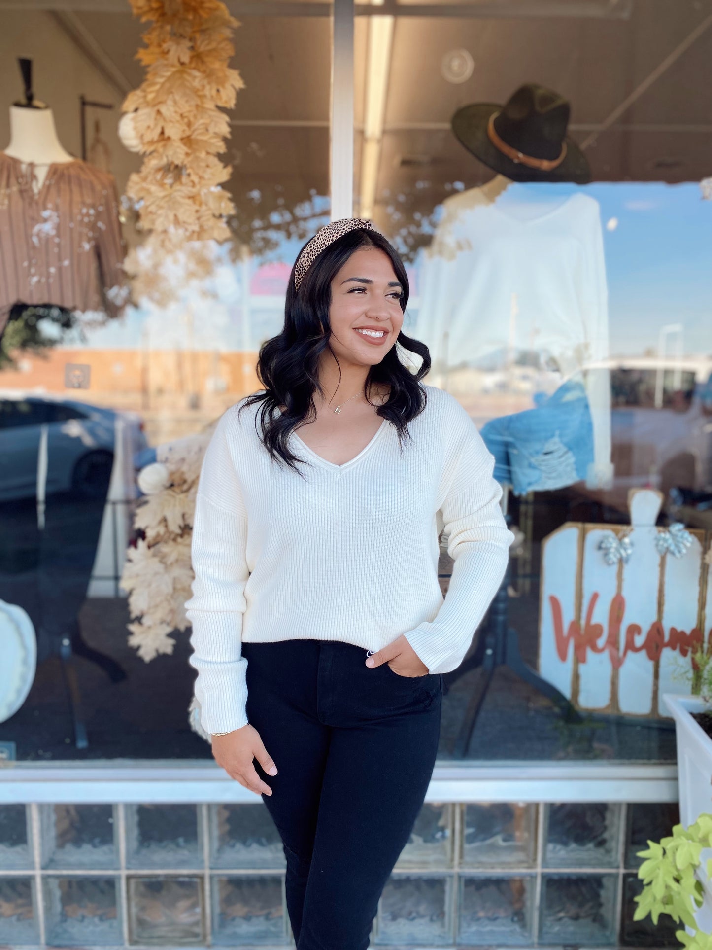 Stars Hollow Vanilla Latte Sweater