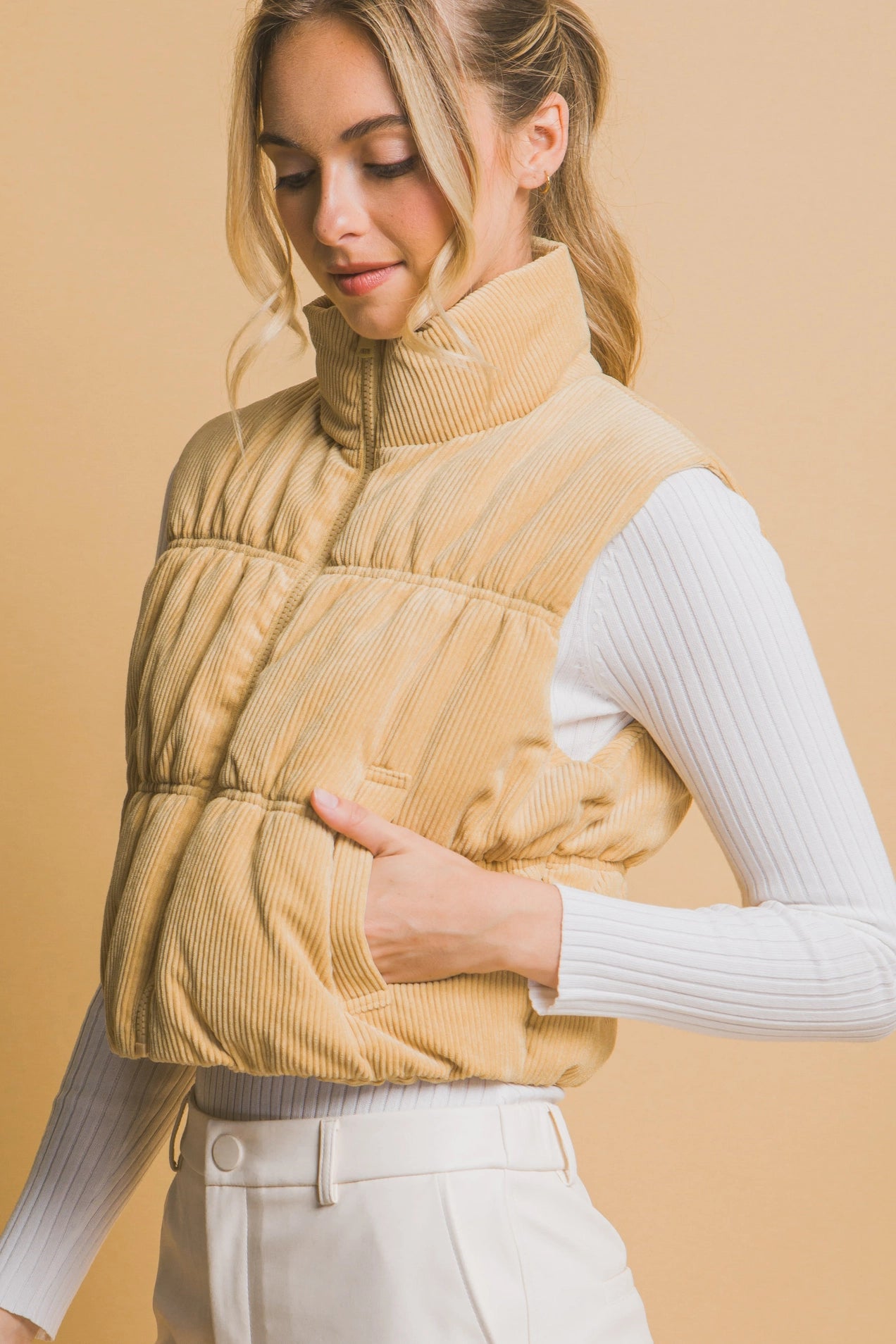 Golden Honey Vest