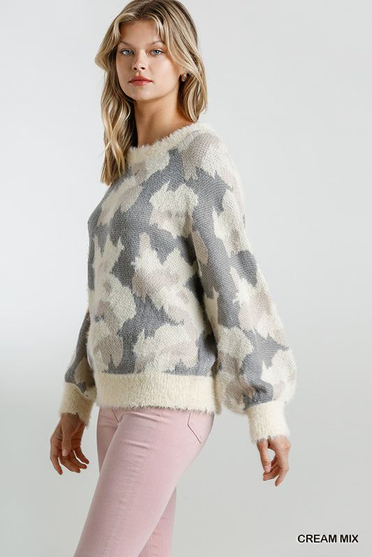 The Lulu Army Print Sweater