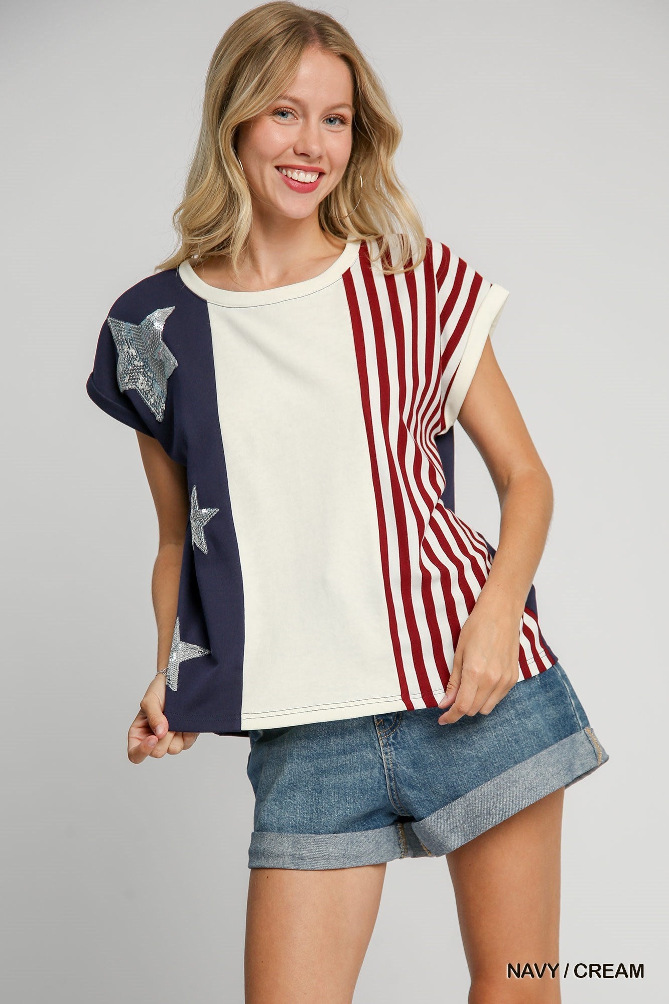 Star Spangled Blouse