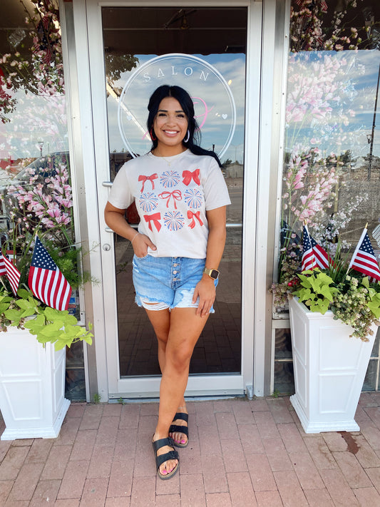 Fireworks & Bows Tee