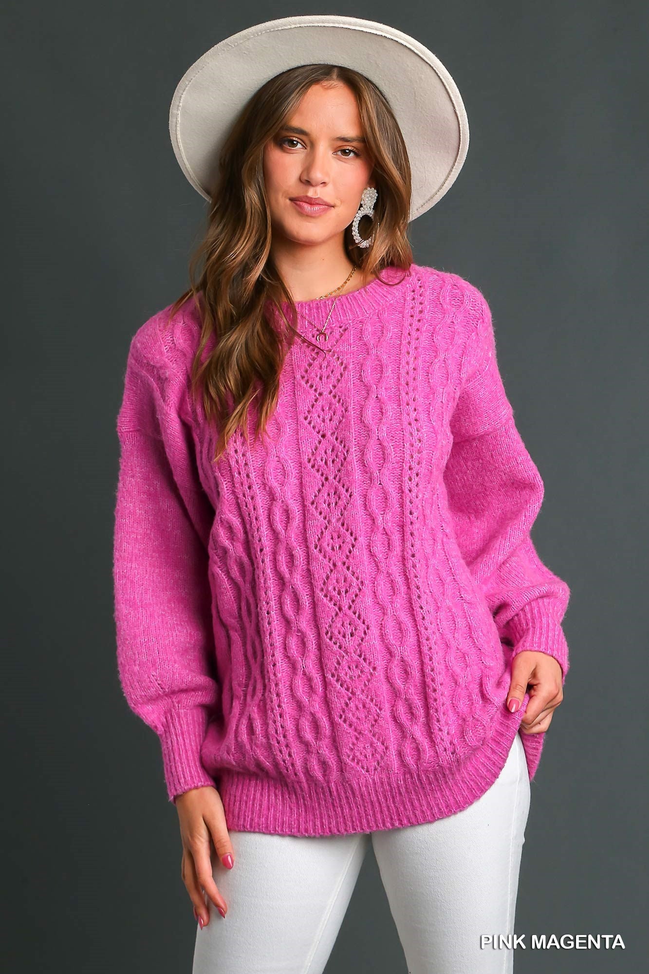 Elle Woods Magenta Sweater