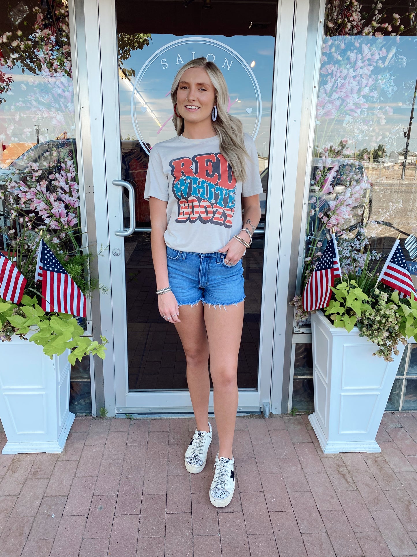 Red White and Boozy Tee