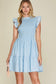 Darling Baby Blue Smocked Dress