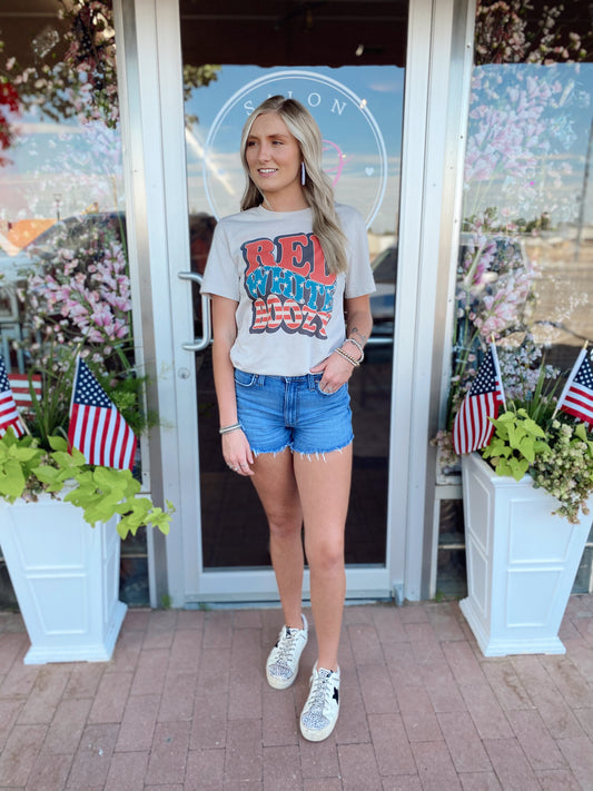 Red White and Boozy Tee