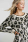 The Ari Leopard Sweater Dress