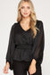 Fancy Nancy Black Blouse