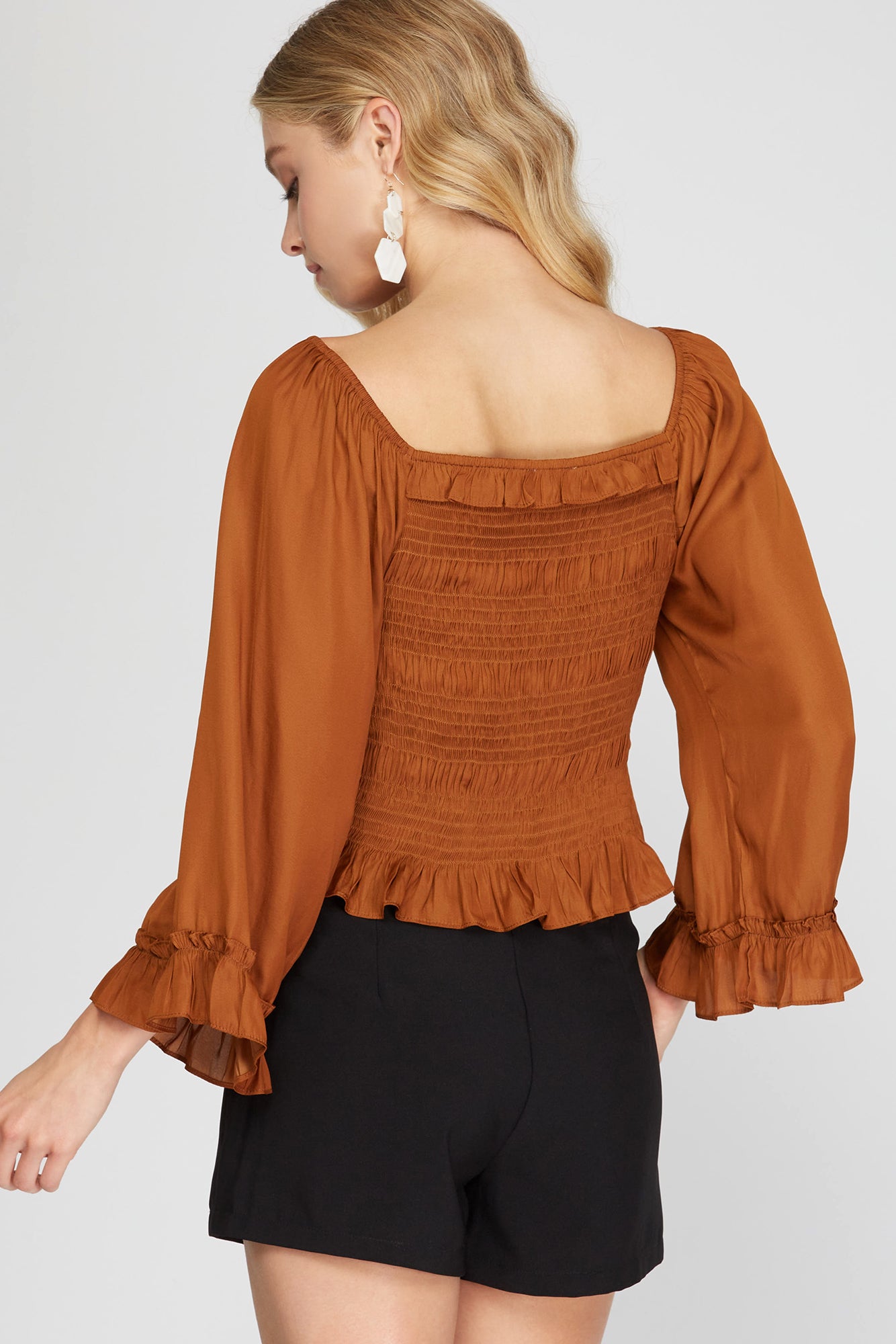 Caramel Latte Blouse