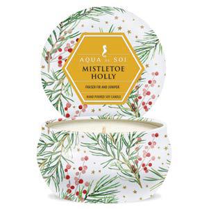 Mistletoe & Holly Petite Aqua De Soi Tin