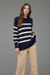 Preppy Girl Navy Knit Sweater