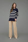 Preppy Girl Navy Knit Sweater