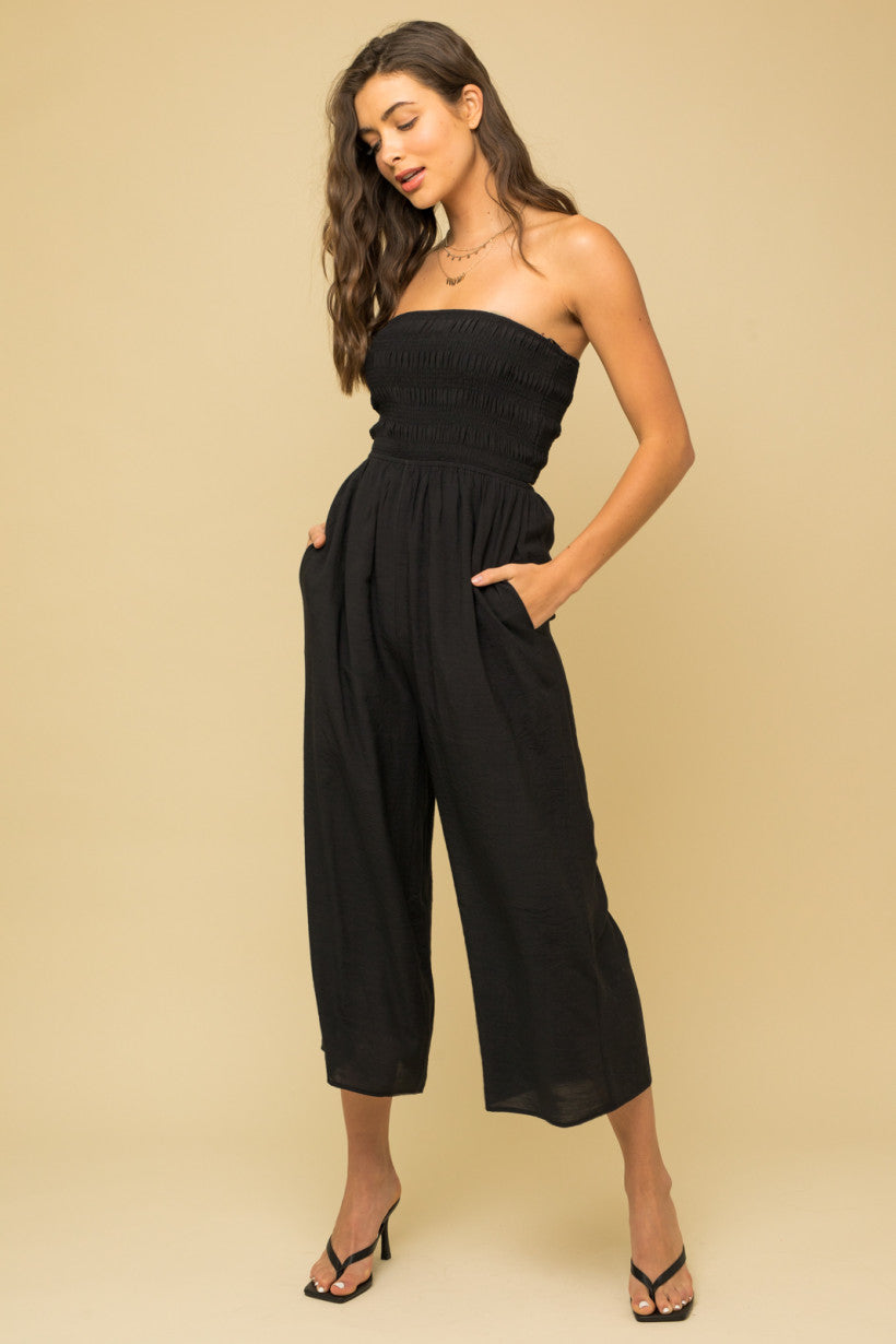 The Mya Black Jumpsuit