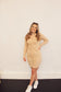 The Classy Taupe Bodycon Dress